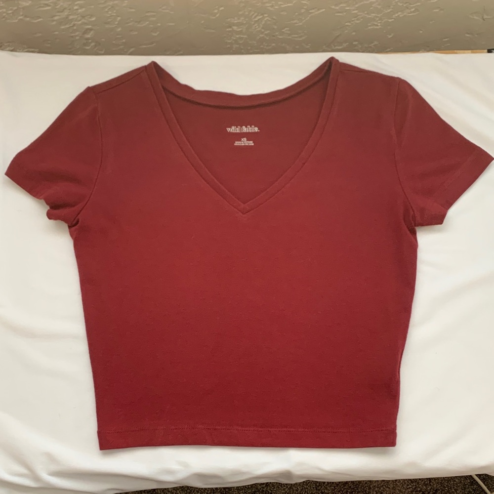 Wild Fable v-neck crop tops
